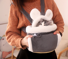 画像をギャラリービューアに読み込む, Warm Cat Carrier Bag  ふわふわ猫用キャリーバッグ
