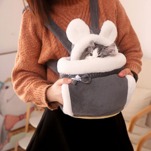 画像をギャラリービューアに読み込む, Warm Cat Carrier Bag  ふわふわ猫用キャリーバッグ
